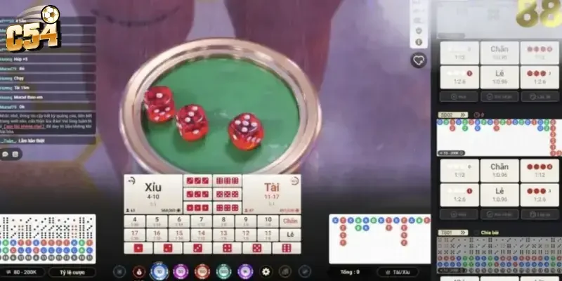 Phương pháp soi cầu xúc xắc để tìm cách thắng Sicbo mỗi ván C54